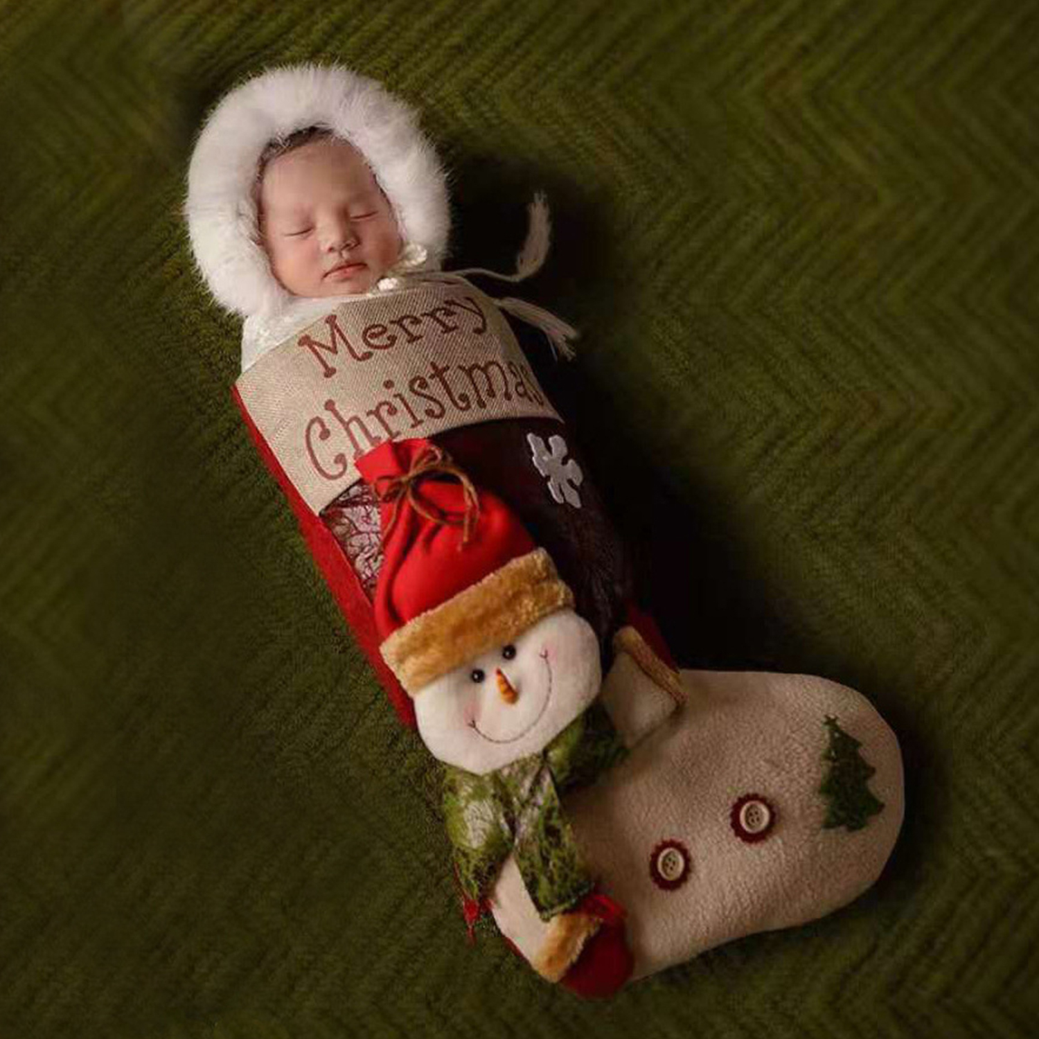 christmas baby sleeping bag