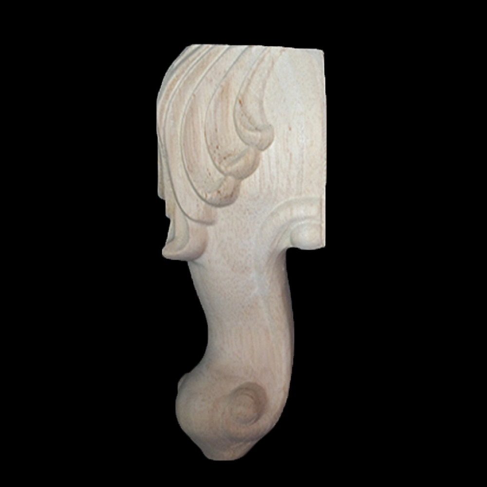 4x Holz Möbelfüße Möbelfuß Schrankfüße Sofafuß Tischbeine Couchfüße